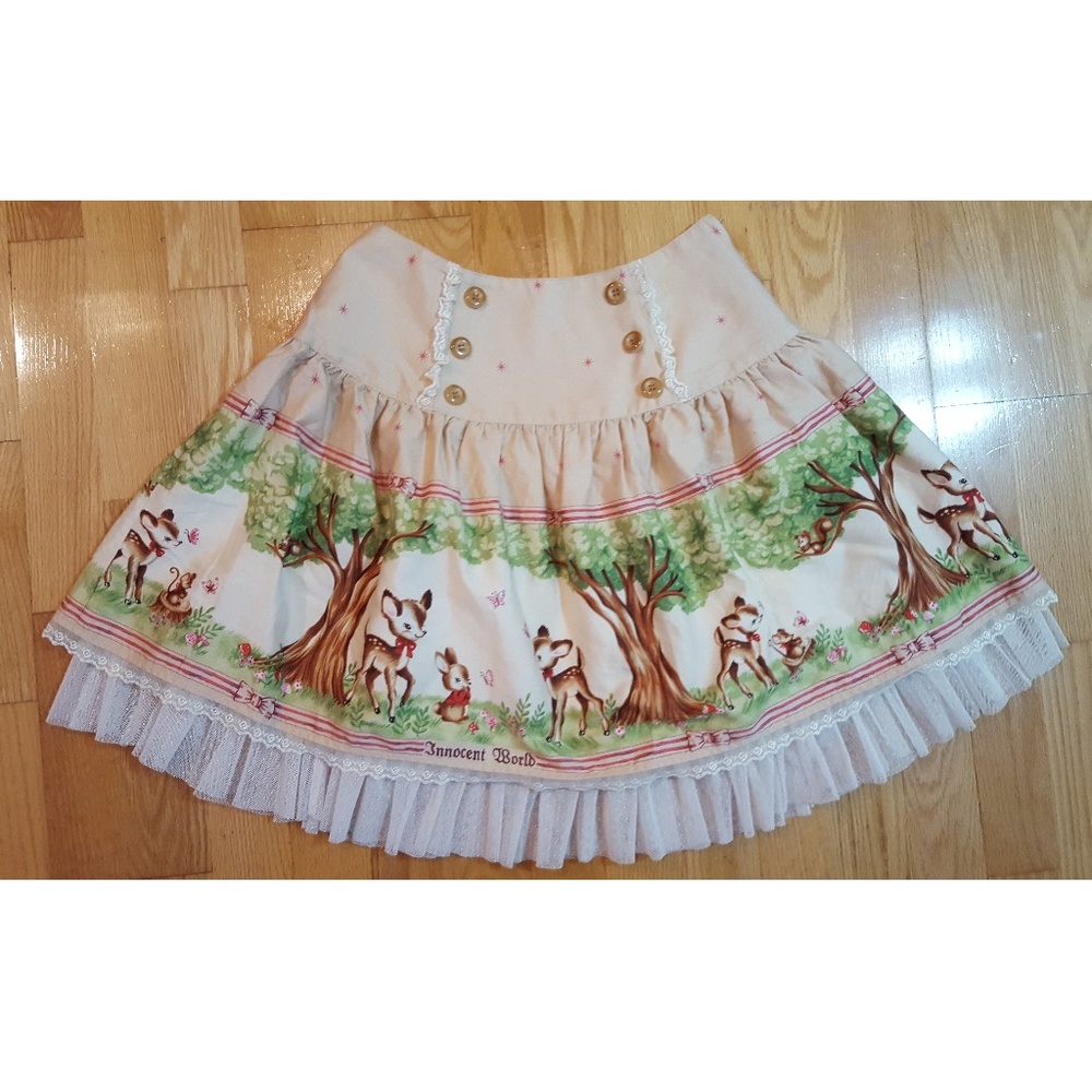 Innocent World Bambi Deer Otome Lolita Skirt